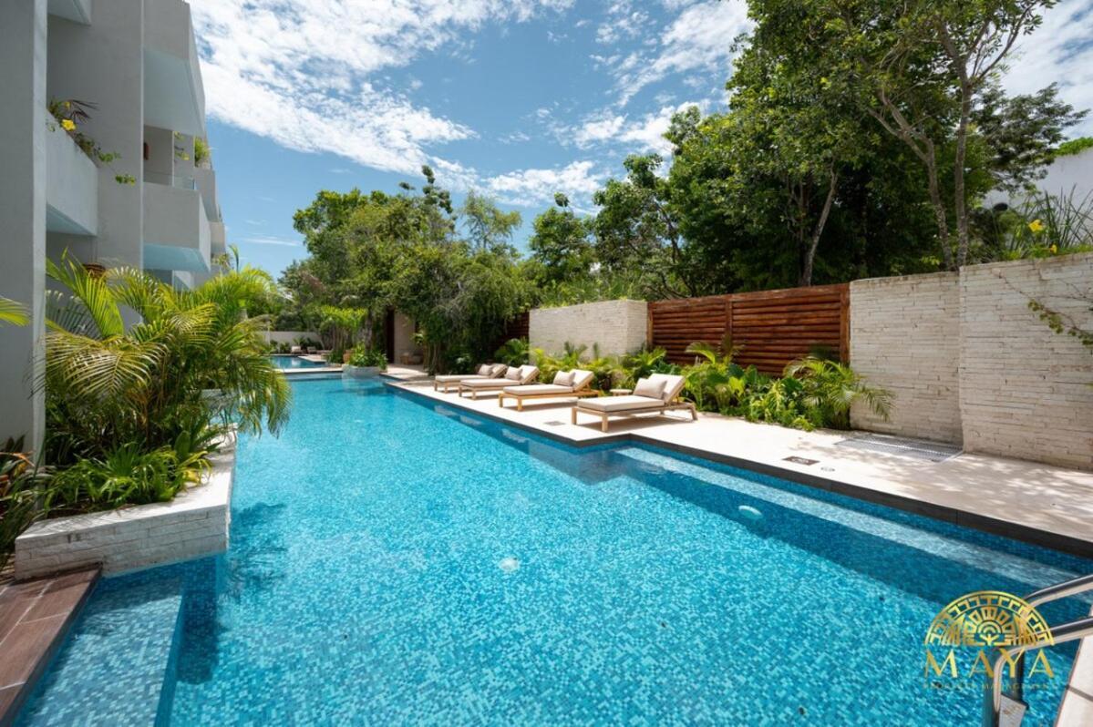 Nhoa 203c Lux 1br Pool View In Aldea Zama * Tulum